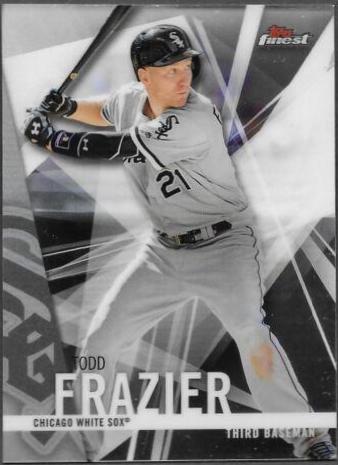 Todd Frazier #6 Baseball Cards 2017 Topps Finest