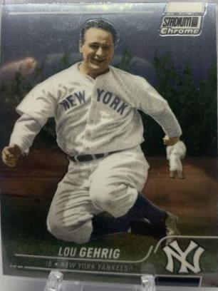 Lou Gehrig #4 Baseball Cards 2022 Stadium Club Chrome