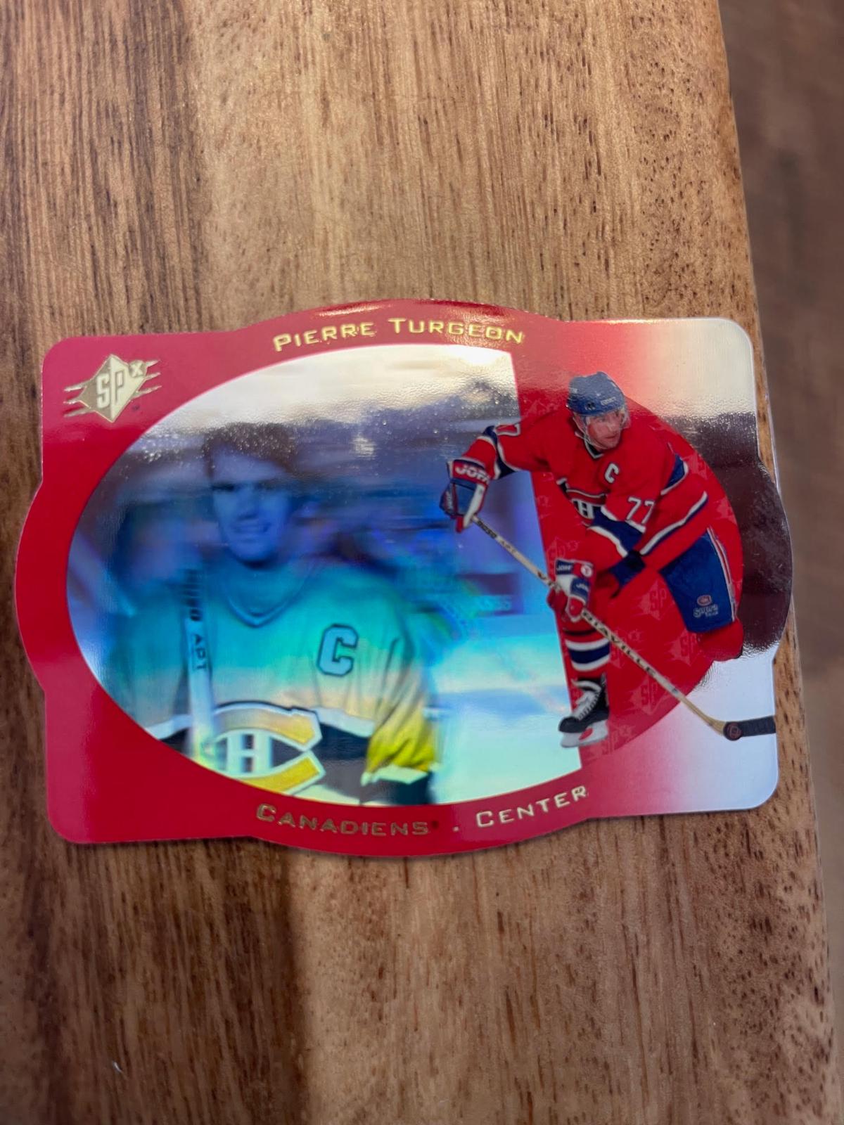 Pierre Turgeon #22 Hockey Cards 1996 Spx