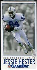 Jessie Hester #29 Football Cards 1992 Fleer Gameday