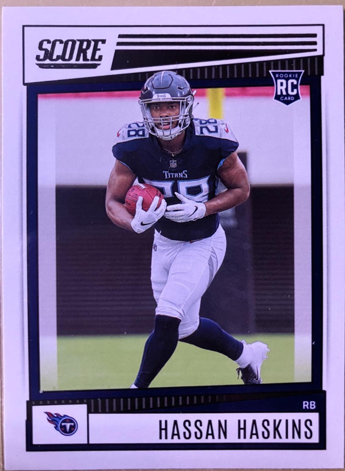 Hassan Haskins #327 Football Cards 2022 Panini Score