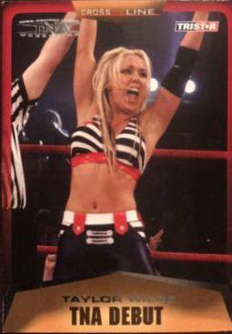 Taylor Wilde #6 Wrestling Cards 2008 TriStar TNA Cross the Line