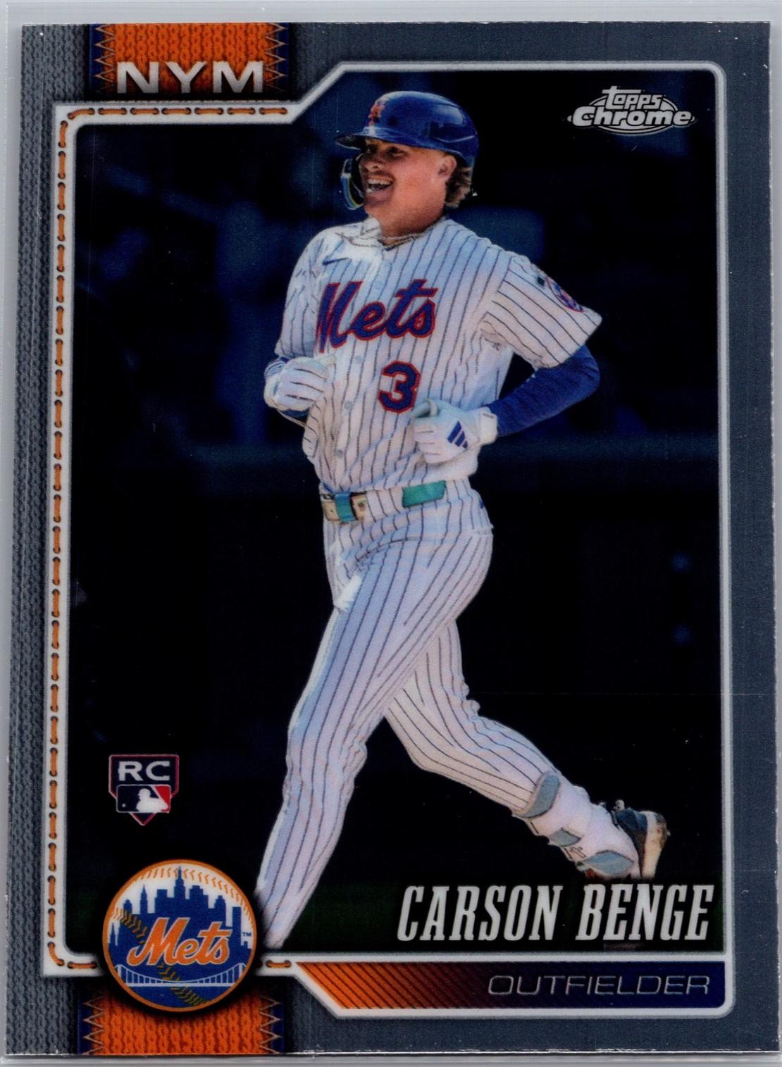 2026 Carson Benge [Baseball Seams Refractor] #87