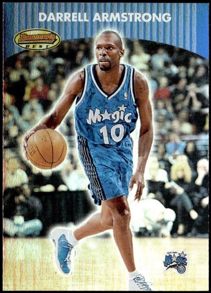 Darrell Armstrong #2 Basketball Cards 2000 Bowman's Best
