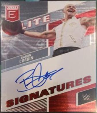 Baron Corbin #5 Wrestling Cards 2023 Donruss Elite WWE Elite Signature