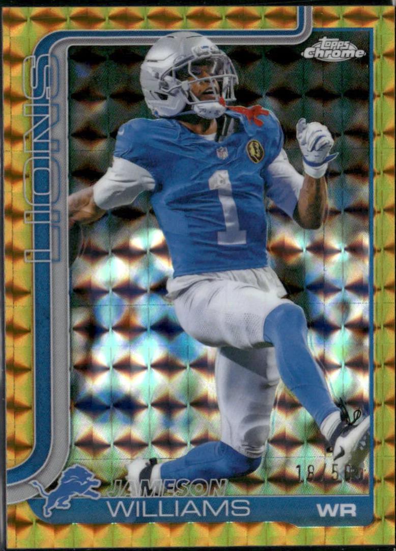 Jameson Williams [Gold Geometric Refractor] #97