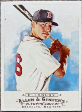 Jacoby Ellsbury #11 Baseball Cards 2009 Topps Allen & Ginter