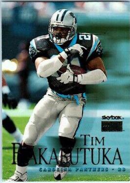 Tim Biakabutuka #11 Football Cards 1999 Skybox Premium
