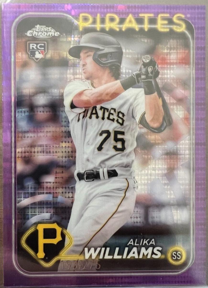 Alika Williams [Sonar Purple Refractor] #34