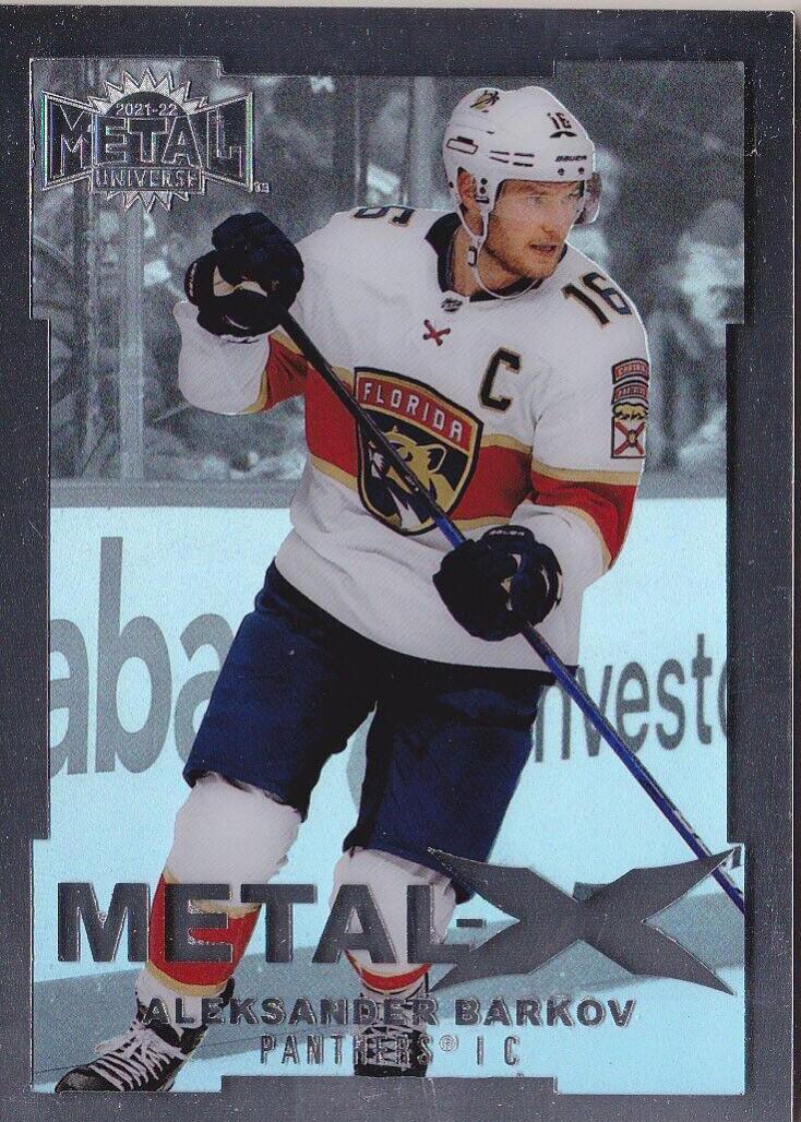 Aleksander Barkov #MX-55 Hockey Cards 2021 Skybox Metal Universe X
