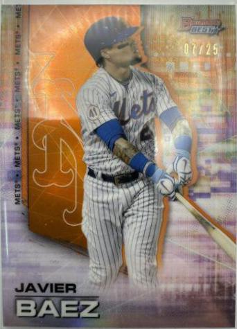 Javier Baez [Orange Refractor] #74
