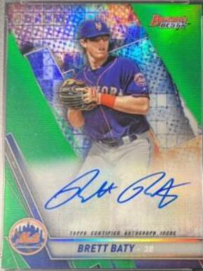 Brett Baty [Green Refractor] #B19-BB