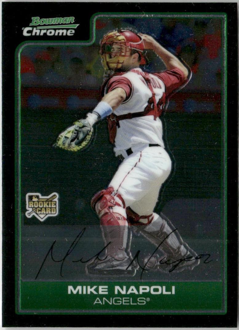 Mike Napoli #BDP3 Baseball Cards 2006 Bowman Chrome Draft Picks & Prospects