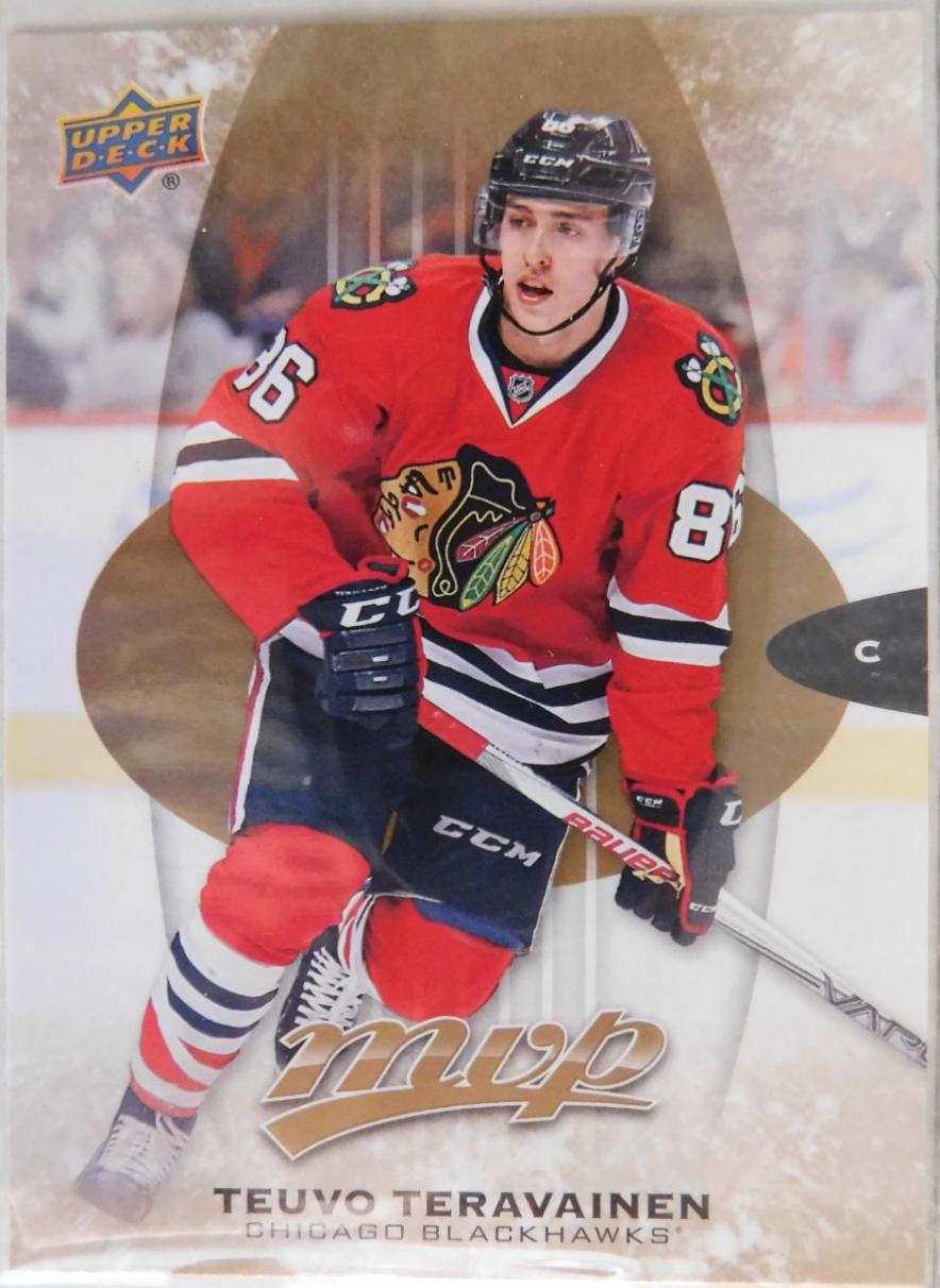 Teuvo Teravainen #30 Hockey Cards 2016 Upper Deck MVP
