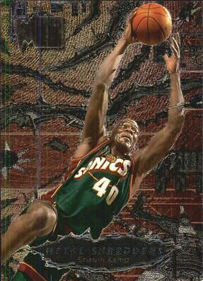 Shawn Kemp #242 Basketball Cards 1996 Fleer Metal