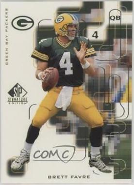 Brett Favre #41 Football Cards 1999 SP Signature