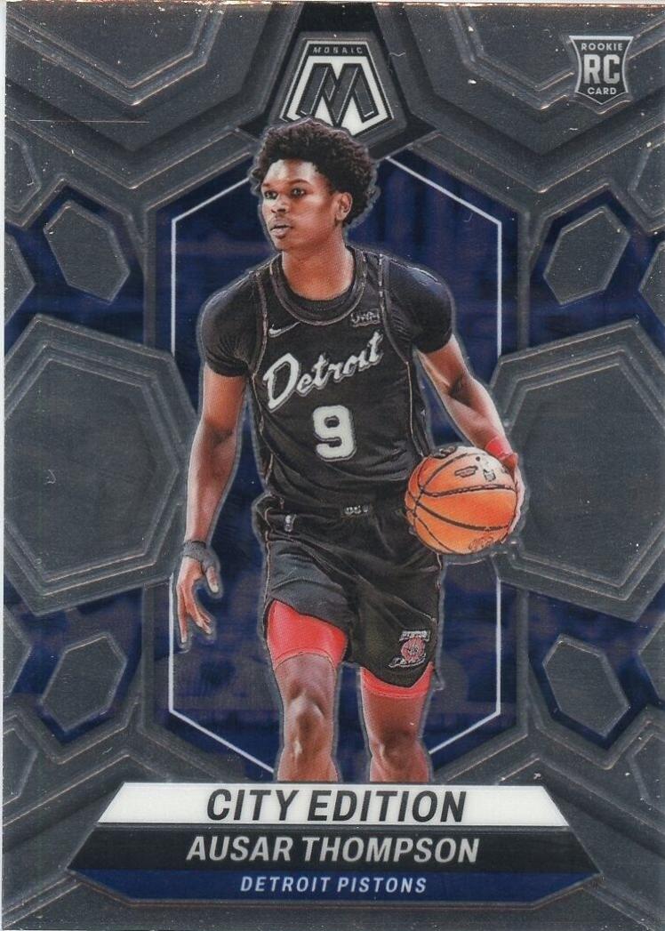 Ausar Thompson #290 Basketball Cards 2023 Panini Mosaic