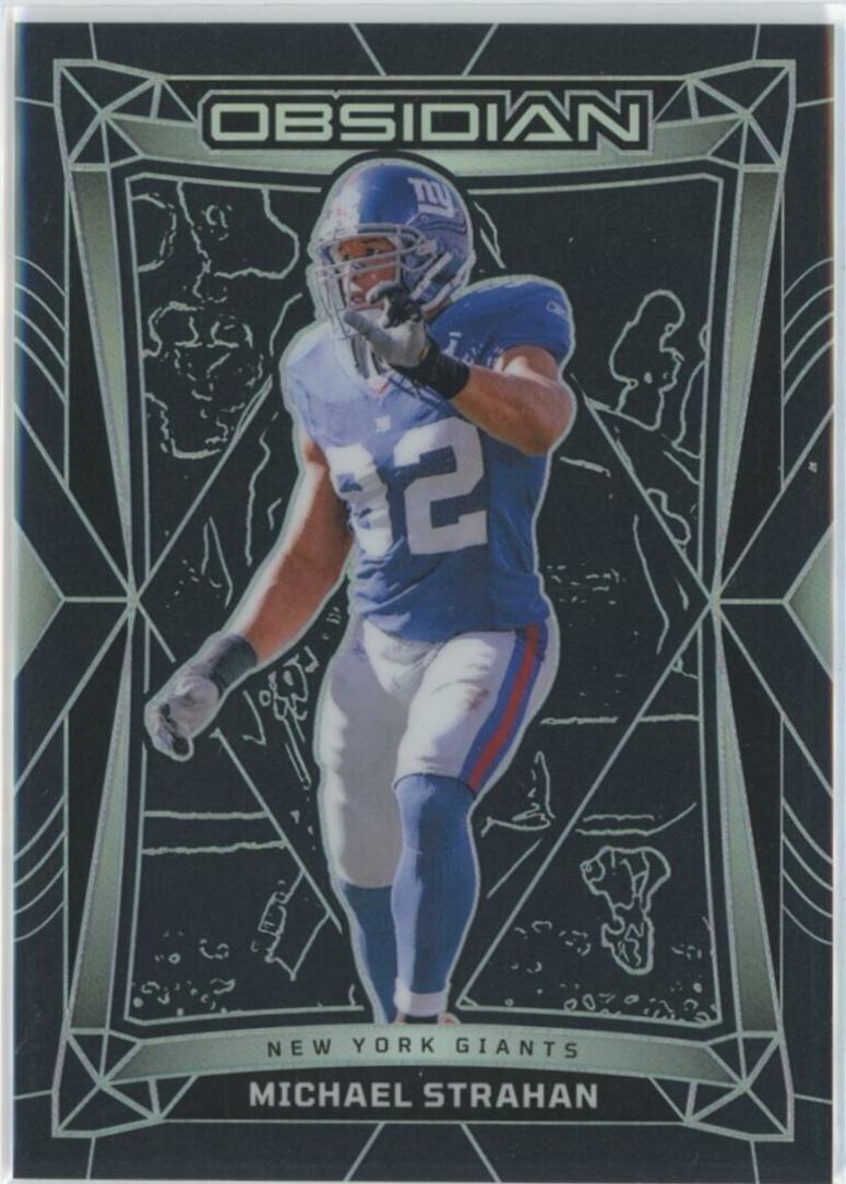 Michael Strahan #150 2024 Panini Obsidian Football