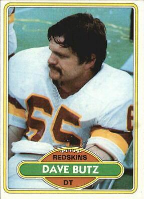 Dave Butz #499 Football Cards 1980 Topps
