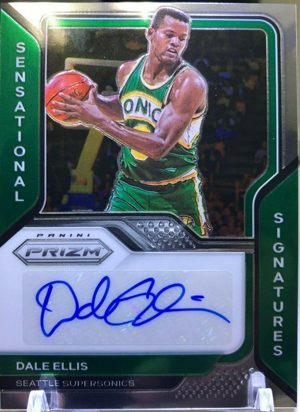 Dale Ellis Basketball Cards 2020 Panini Prizm Sensational Signatures