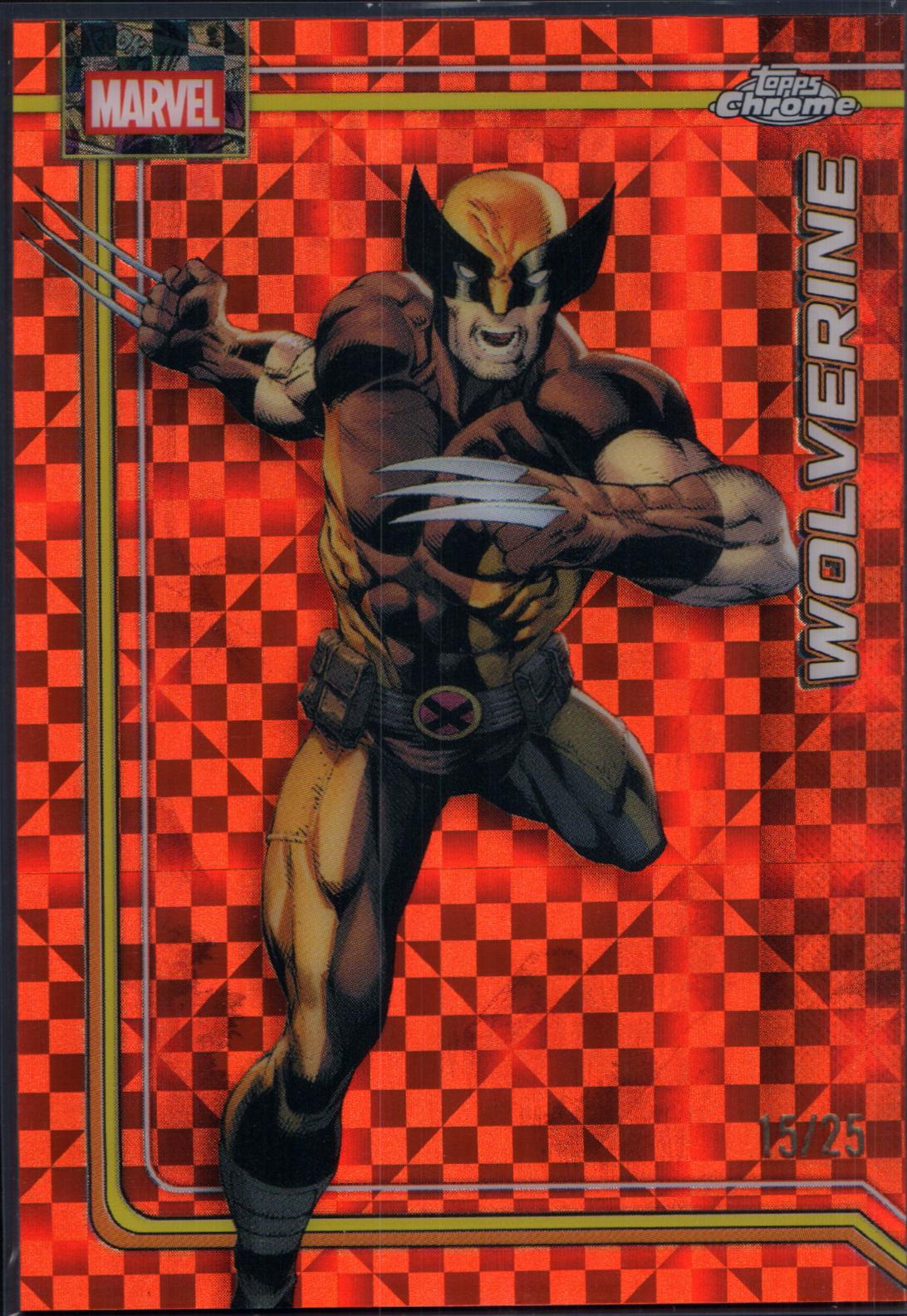 Wolverine [Orange X-Fractor] #199 Prices | Marvel 2026 Topps
