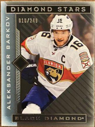 Aleksander Barkov #BDS-AB Hockey Cards 2021 Upper Deck Black Diamond Stars