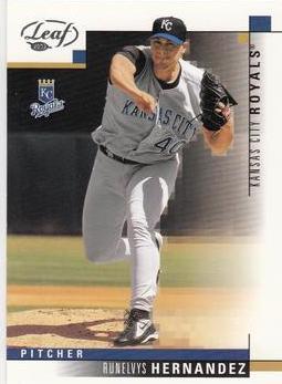 Runelvys Hernandez #54 Baseball Cards 2003 Leaf
