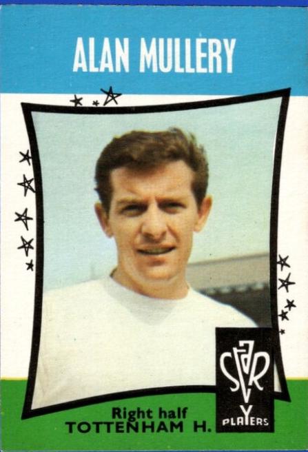 Alan Mullery #9 Soccer Cards 1967 A & BC Star Players