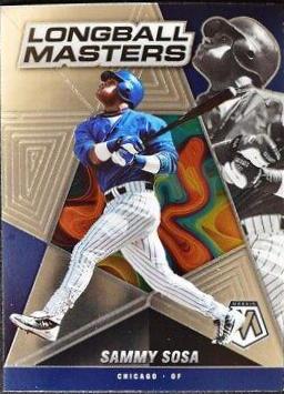 Sammy Sosa #LM-7 Baseball Cards 2022 Panini Mosaic Longball Masters
