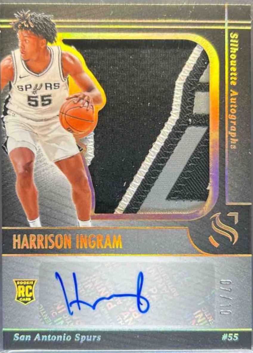 Harrison Ingram #24 2024 Panini Silhouette Autograph Basketball