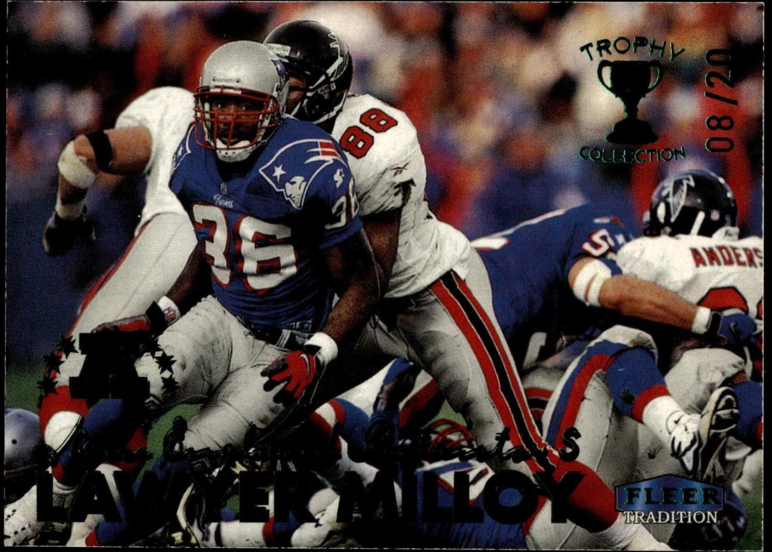 Lawyer Milloy #209 1999 Fleer Tradition Trophy Collection Football