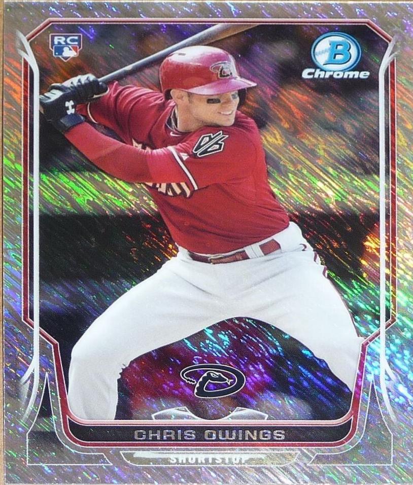 Chris Owings [Shimmer Refractor] #24