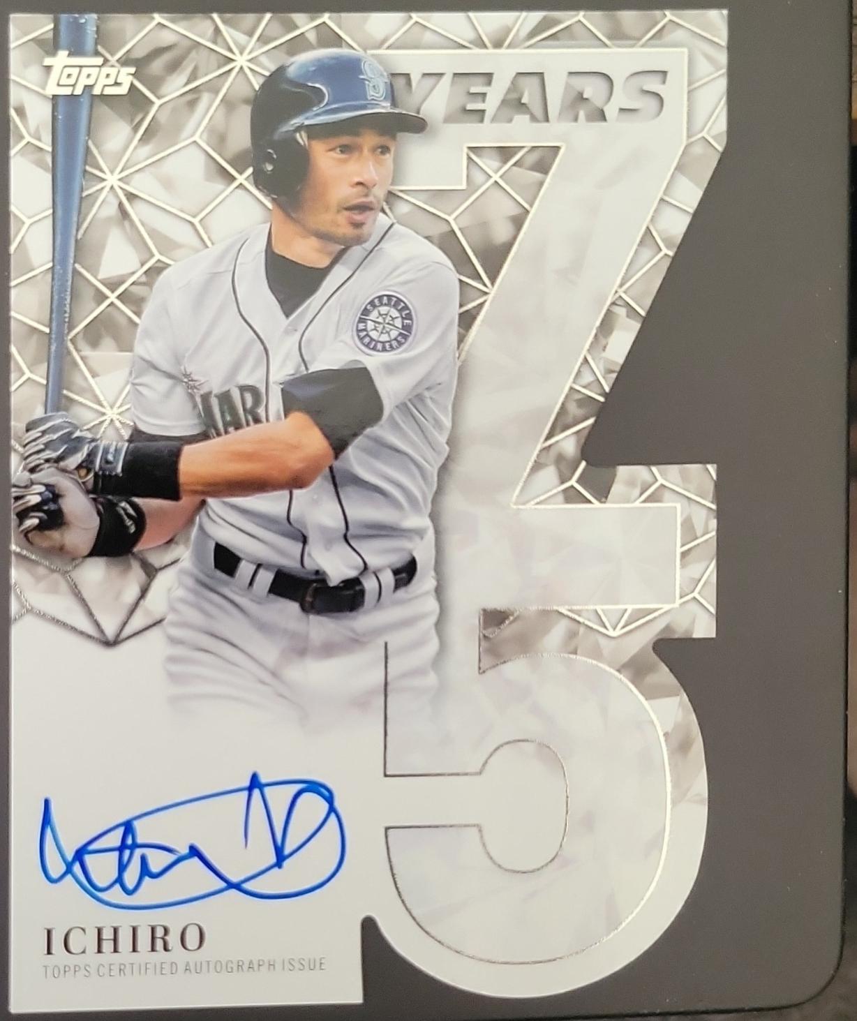 Ichiro #75YA-I Prices | 2026 Topps 75 Years Of Topps Die-Cut