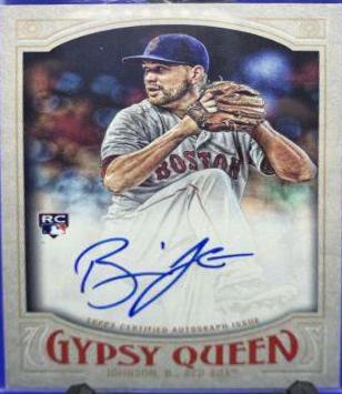 Brian Johnson #GQA-BJ Baseball Cards 2016 Topps Gypsy Queen Autographs
