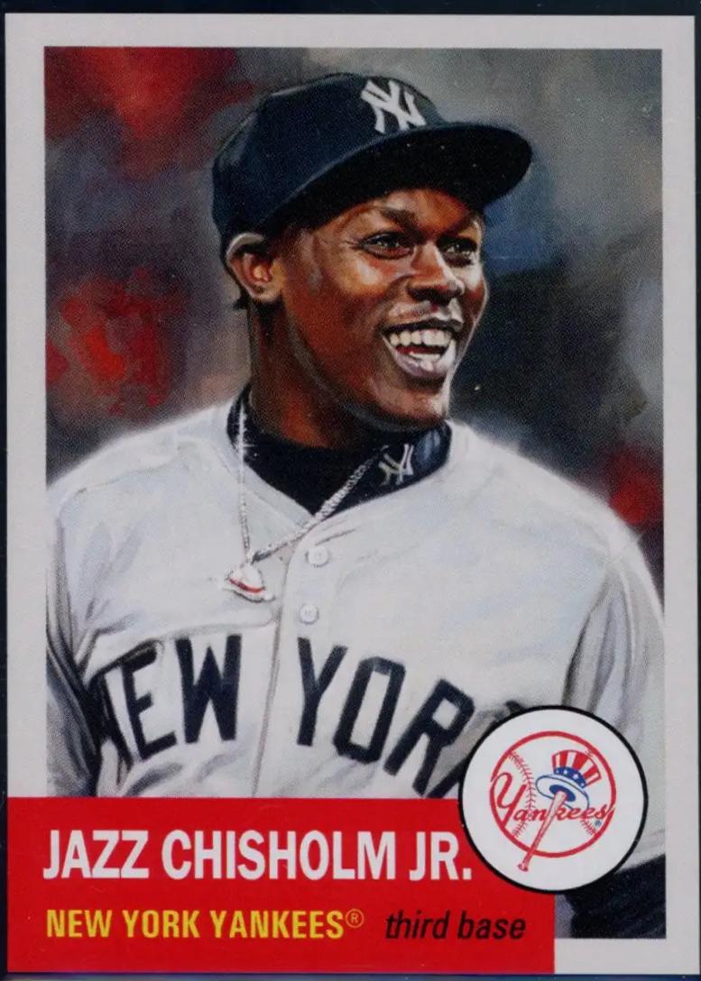 Jazz Chisholm #798 2025 Topps Living Set Baseball
