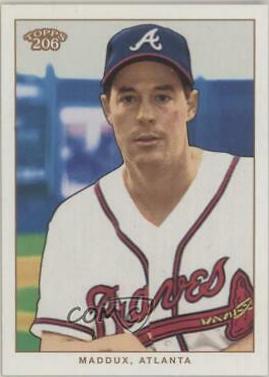 Greg Maddux #9 Baseball Cards 2002 Topps 206