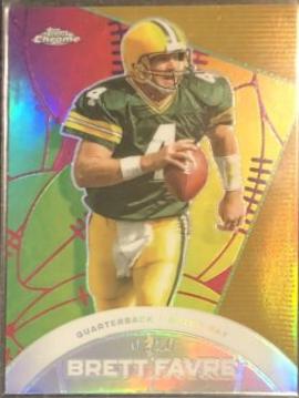 Brett Favre [Gold Refractor] #CAE-6