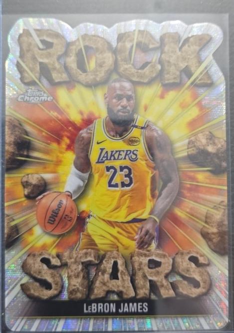 LeBron James #RS-3 Prices | 2025 Topps Chrome Rock Stars