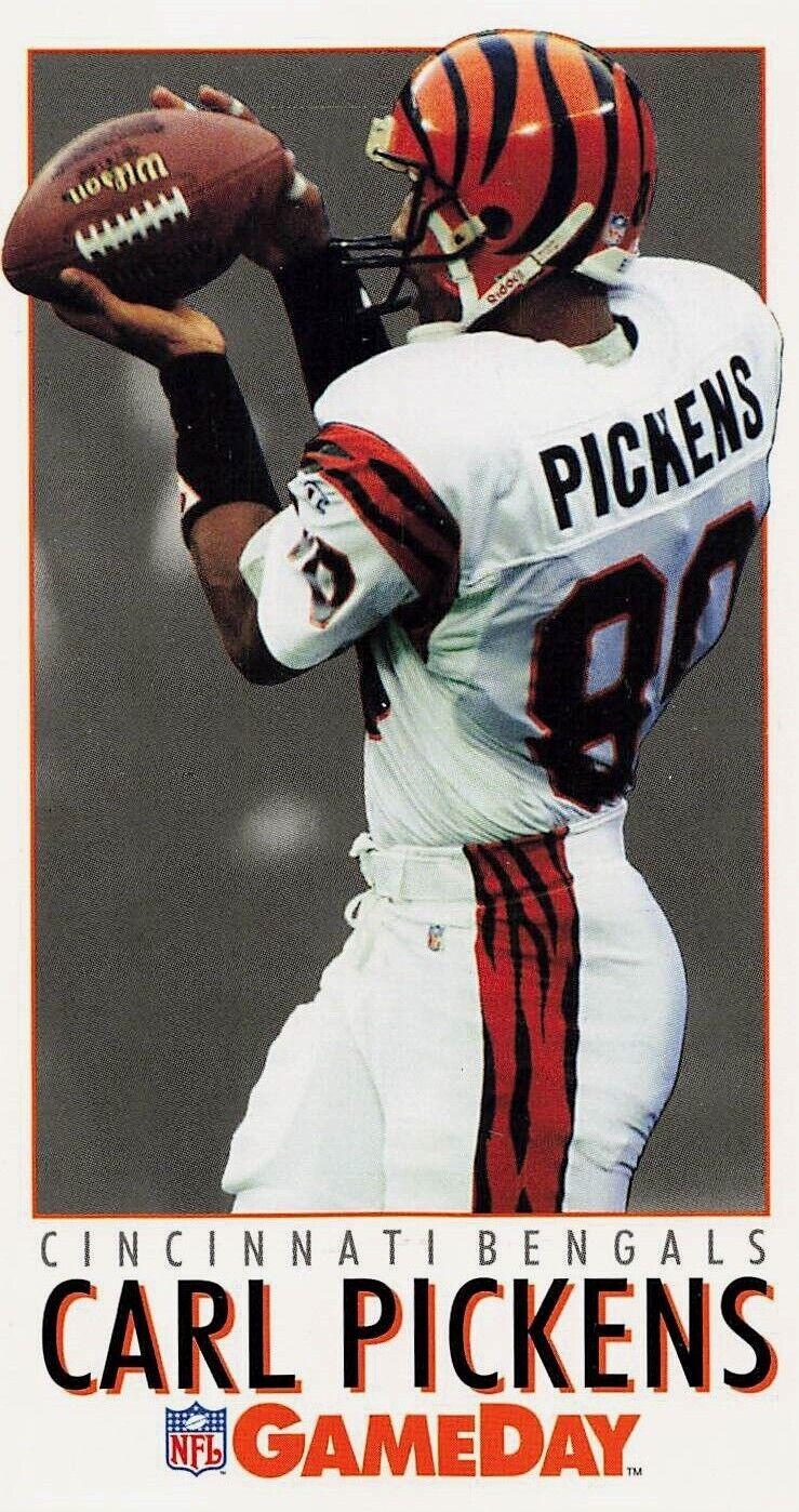 Carl Pickens #97 Football Cards 1992 Fleer Gameday