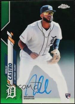 Willi Castro [Green Refractor] #RA-WC