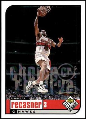 Eldridge Recasner #5 Basketball Cards 1998 UD Choice