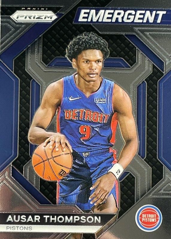 Ausar Thompson #7 Basketball Cards 2023 Panini Prizm Emergent