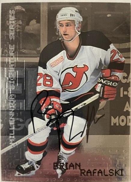 Brian Rafalski [Autograph] #151 Prices | 1999 Be a Player Millennium ...