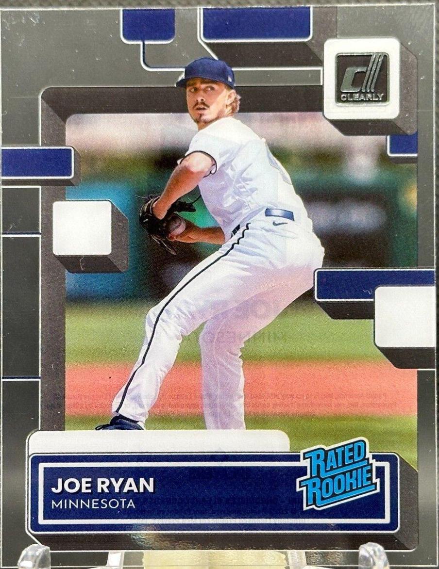 Joe Ryan #68 2022 Panini Chronicles Baseball Clearly Donruss