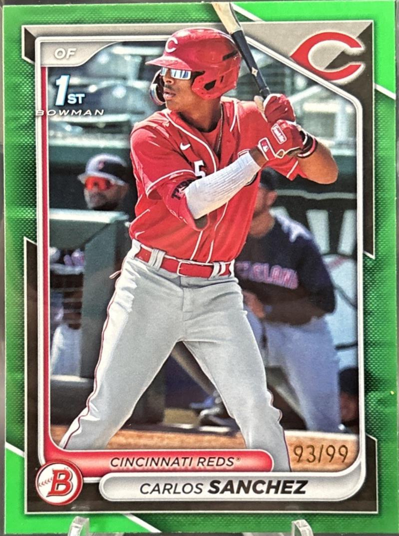 Carlos Sanchez [Green Border] #BP-25