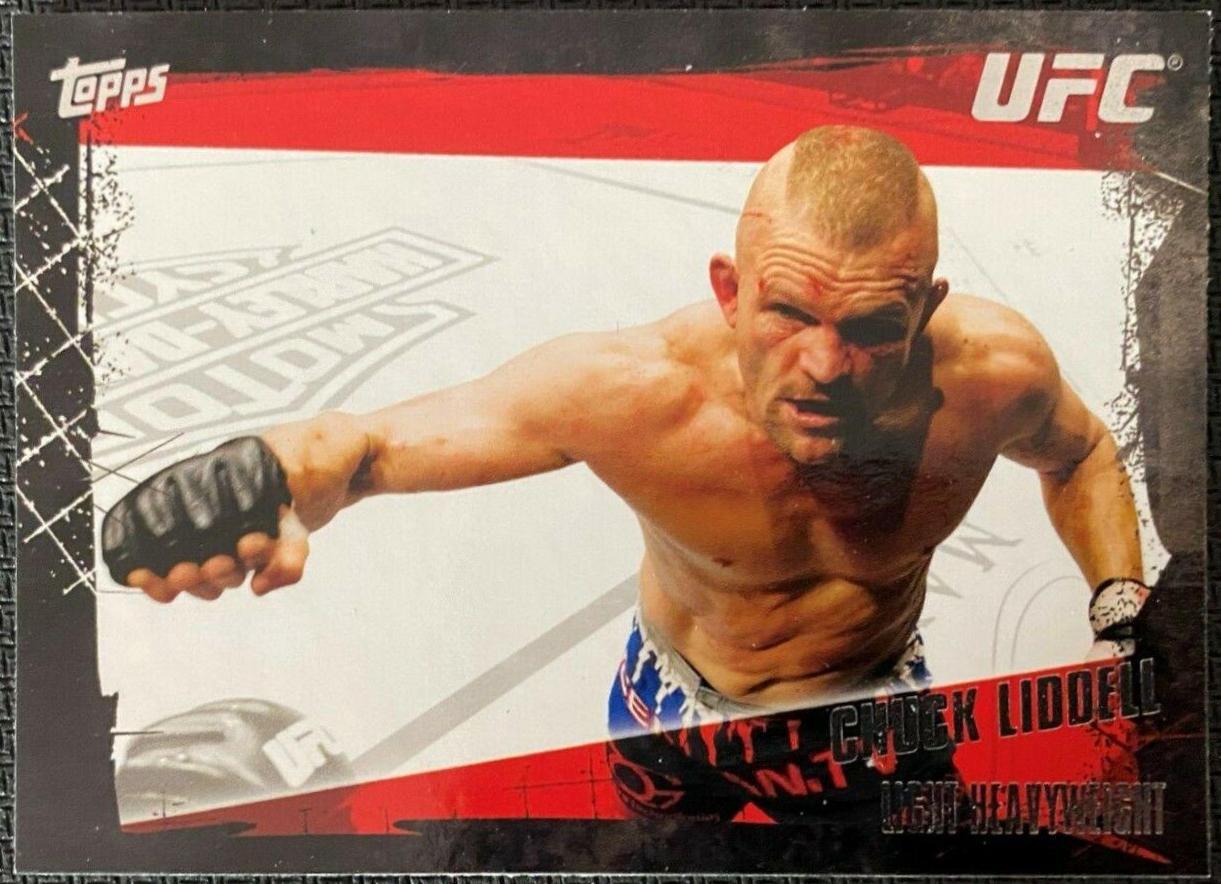 Chuck Liddell #47 Ufc Cards 2010 Topps UFC