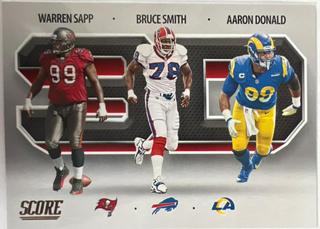 Warren Sapp/ Bruce Smith/ Aaron Donald