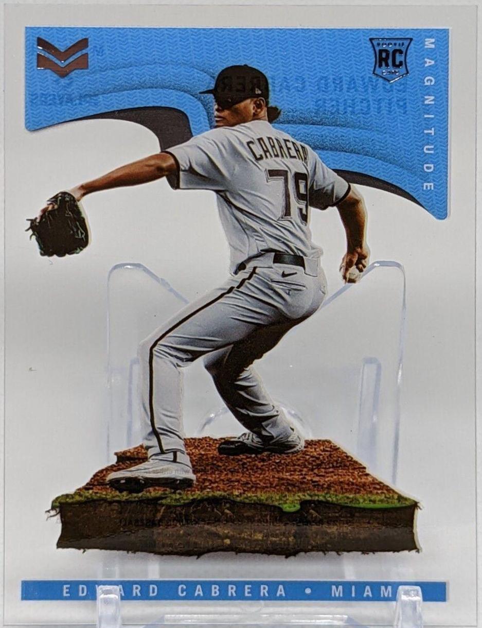Edward Cabrera #7 Baseball Cards 2022 Panini Chronicles Magnitude