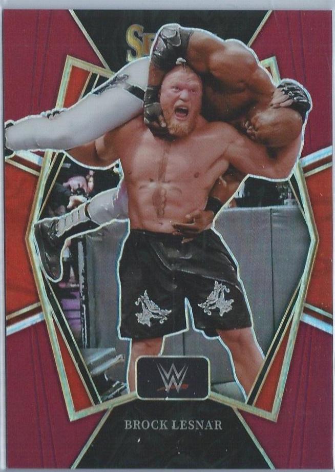 Brock Lesnar #139 Wrestling Cards 2022 Panini Select WWE