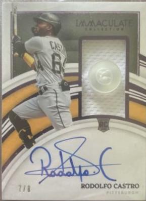 Rodolfo Castro [Patch Autograph Button] #158